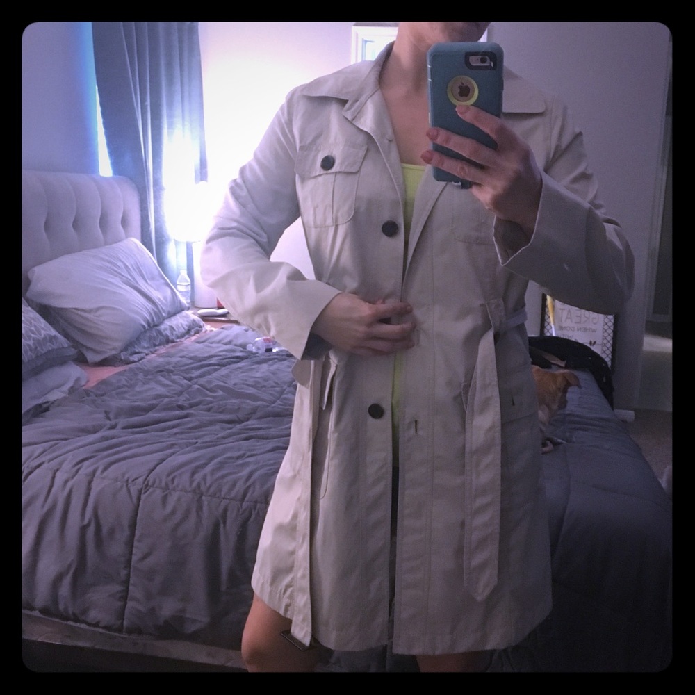 Ann Taylor Loft trench coat